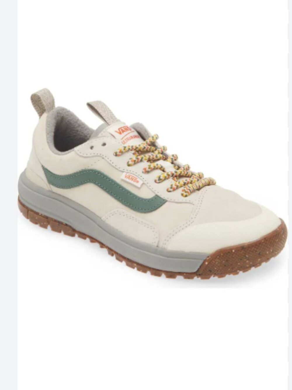 Vans UltraRange EXO MTE-1 Shoes Women's Size 7 NWOB Marshmallow/Green Ultracush